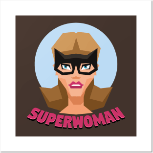 Super Woman Posters and Art